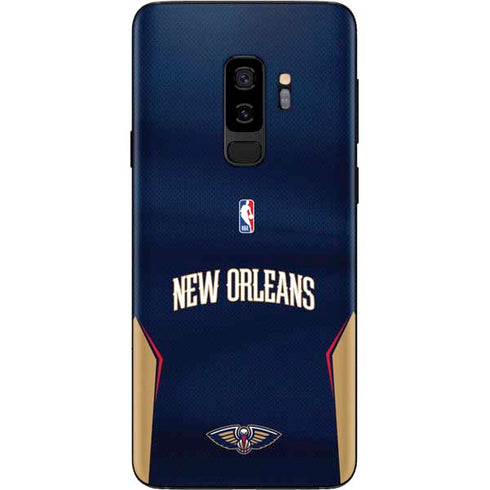 NBA New Orleans Pelicans Jersey Galaxy S9 Plus Skin