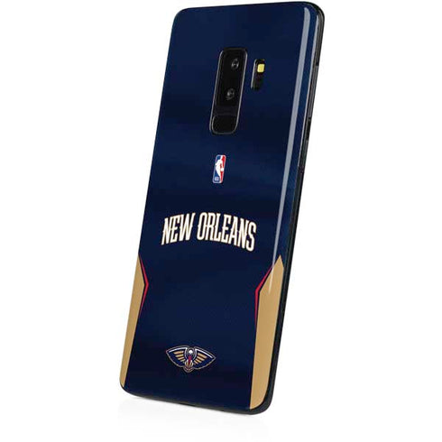 NBA New Orleans Pelicans Jersey Galaxy S9 Plus Skin