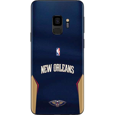 NBA New Orleans Pelicans Jersey Galaxy S9 Skin