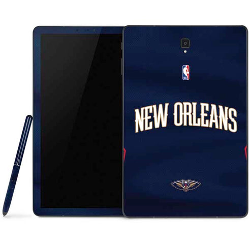 NBA New Orleans Pelicans Jersey Samsung Galaxy Tab Skin
