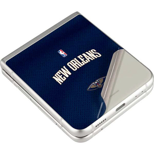 NBA New Orleans Pelicans Jersey Galaxy Z Flip3 5G Skin