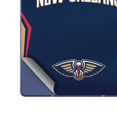 NBA New Orleans Pelicans Jersey Galaxy Z Fold6 Skin