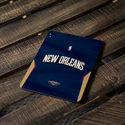 NBA New Orleans Pelicans Jersey Apple iPad Pro Skin