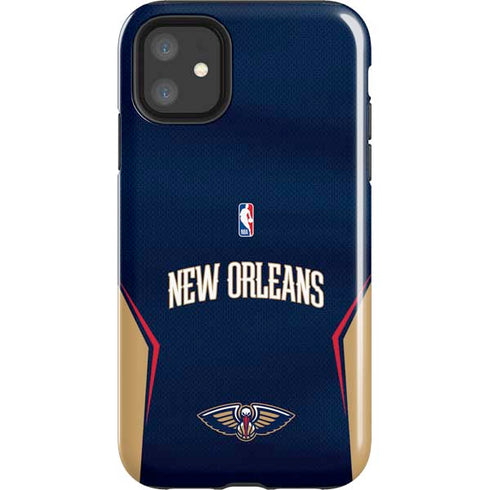 NBA New Orleans Pelicans Jersey iPhone 11 Impact Case
