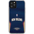 NBA New Orleans Pelicans Jersey iPhone 11 Pro Clear Case