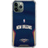NBA New Orleans Pelicans Jersey iPhone 11 Pro Max Clear Case