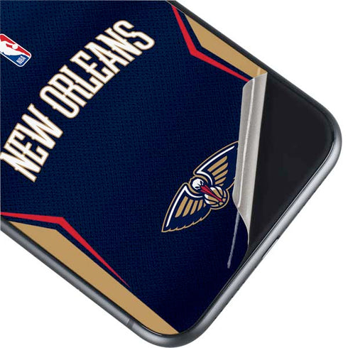 NBA New Orleans Pelicans Jersey iPhone 11 Skin
