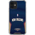 NBA New Orleans Pelicans Jersey iPhone 12 Clear Case