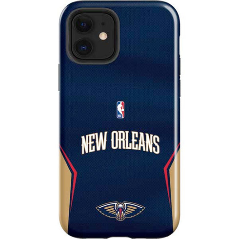 NBA New Orleans Pelicans Jersey iPhone 12 Impact Case