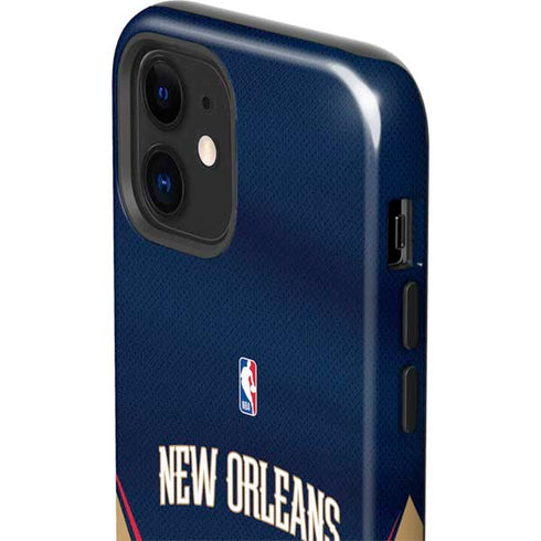 NBA New Orleans Pelicans Jersey iPhone 12 Impact Case