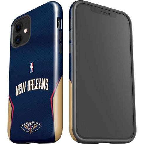 NBA New Orleans Pelicans Jersey iPhone 12 Impact Case