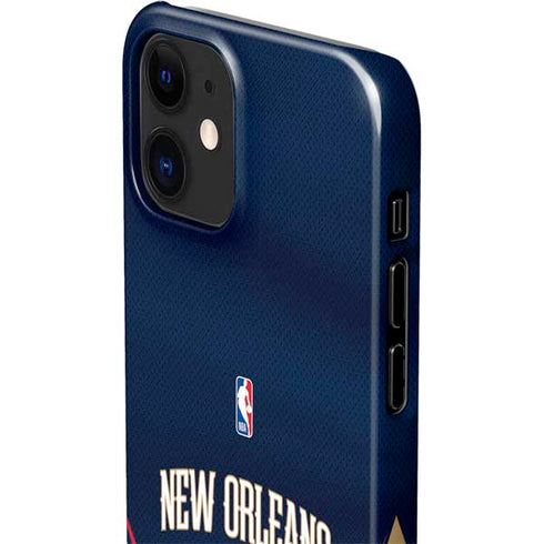 NBA New Orleans Pelicans Jersey iPhone 12 Mini Lite Case