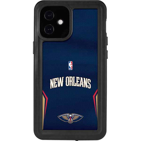 NBA New Orleans Pelicans Jersey iPhone 12 Mini Waterproof Case