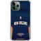 NBA New Orleans Pelicans Jersey iPhone 12 Pro Max Clear Case