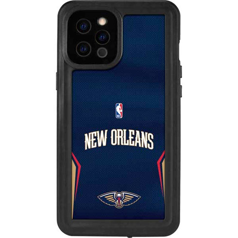 NBA New Orleans Pelicans Jersey iPhone 12 Pro Max Waterproof Case