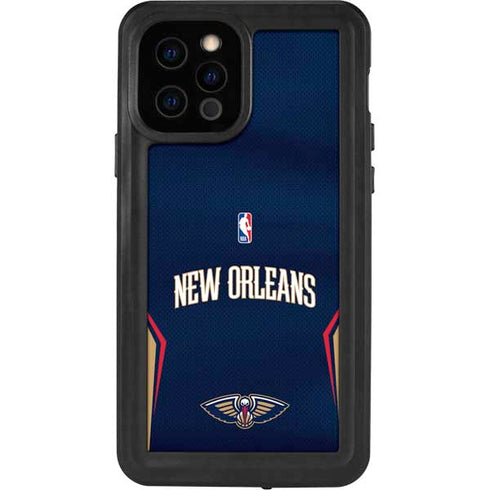 NBA New Orleans Pelicans Jersey iPhone 12 Pro Waterproof Case