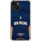NBA New Orleans Pelicans Jersey iPhone 13 Mini Clear Case