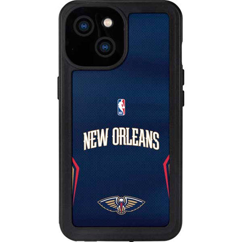 NBA New Orleans Pelicans Jersey iPhone 13 Mini Waterproof Case