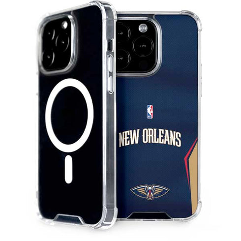 NBA New Orleans Pelicans Jersey iPhone 13 Pro MagSafe Case