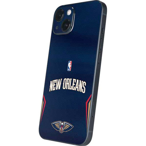 NBA New Orleans Pelicans Jersey iPhone 14 Plus Skin