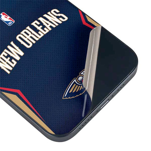 NBA New Orleans Pelicans Jersey iPhone 14 Plus Skin