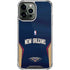 NBA New Orleans Pelicans Jersey iPhone 14 Pro Max Clear Case