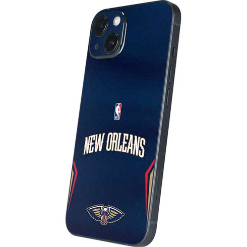 NBA New Orleans Pelicans Jersey iPhone Skins