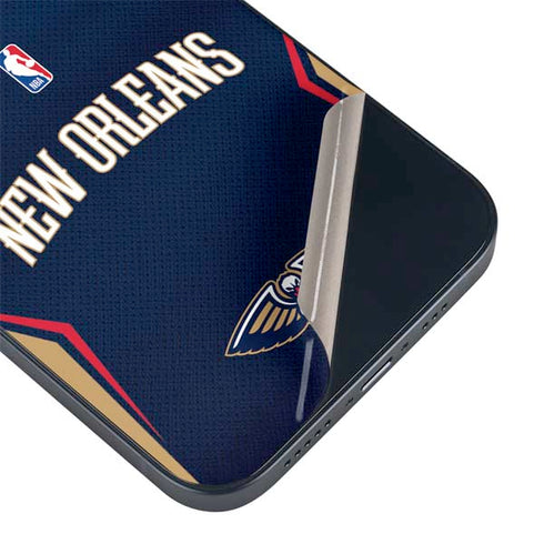 NBA New Orleans Pelicans Jersey iPhone Skins