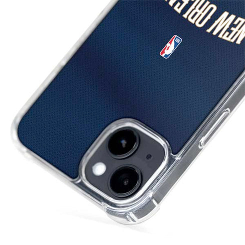 NBA New Orleans Pelicans Jersey iPhone 15 MagSafe Case