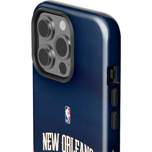 NBA New Orleans Pelicans Jersey iPhone 15 Pro Impact Case