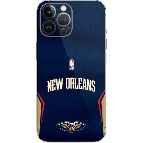 NBA New Orleans Pelicans Jersey iPhone 15 Pro Max Skin