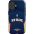 NBA New Orleans Pelicans Jersey iPhone 16 Impact Case