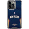 NBA New Orleans Pelicans Jersey iPhone 16 Pro Max Clear Case