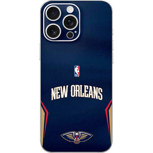 NBA New Orleans Pelicans Jersey iPhone 16 Pro Max Skin