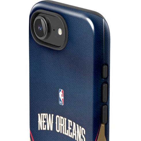 NBA New Orleans Pelicans Jersey iPhone 16e Impact Case