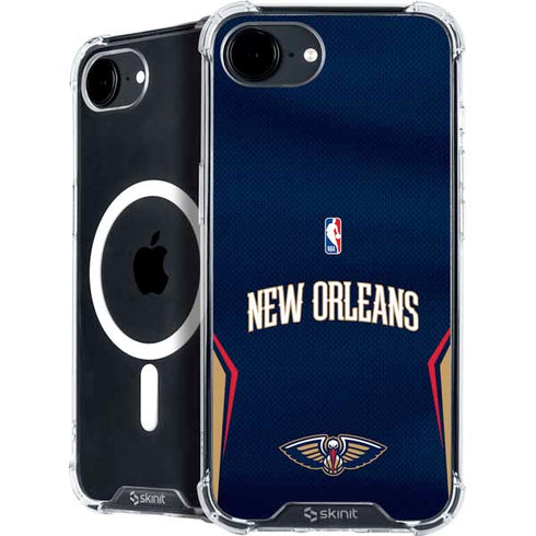 NBA New Orleans Pelicans Jersey iPhone 16e MagSafe Case
