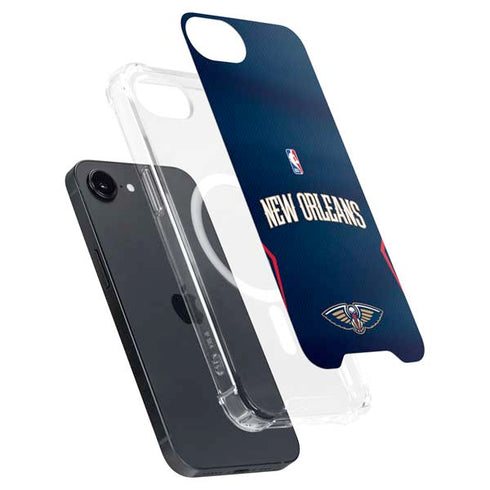 NBA New Orleans Pelicans Jersey iPhone 16e MagSafe Case