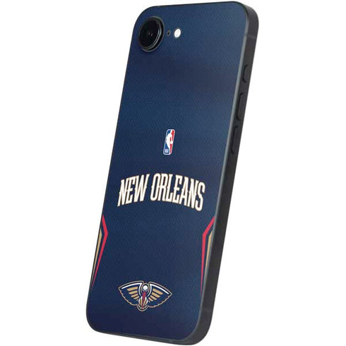 NBA New Orleans Pelicans Jersey iPhone 16e Skin