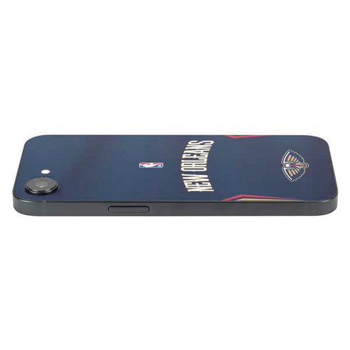NBA New Orleans Pelicans Jersey iPhone 16e Skin