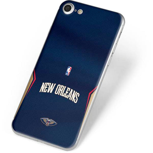 NBA New Orleans Pelicans Jersey iPhone 7 Skin