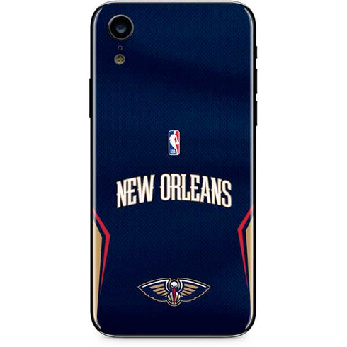 NBA New Orleans Pelicans Jersey iPhone XR Skin