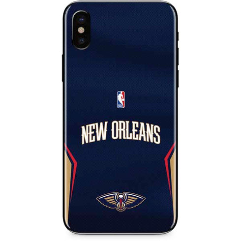 NBA New Orleans Pelicans Jersey iPhone XS Max Skin