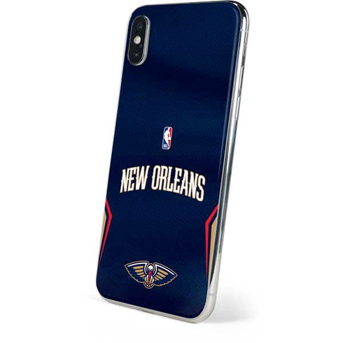 NBA New Orleans Pelicans Jersey iPhone XS Skin