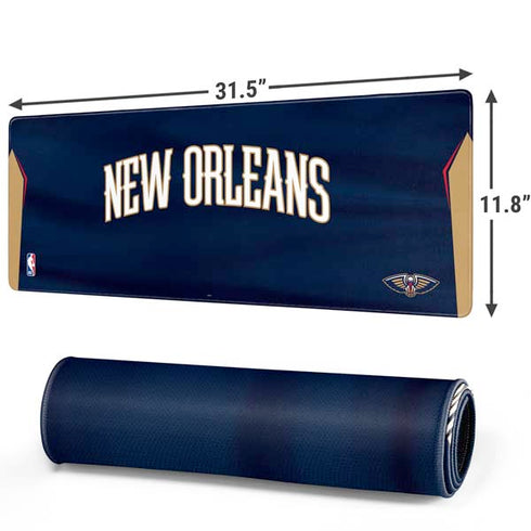 NBA New Orleans Pelicans Jersey Gaming Mouse Pad