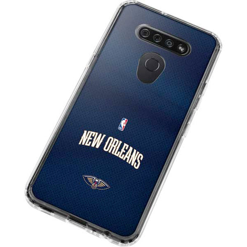 NBA New Orleans Pelicans Jersey LG K51/Q51 Clear Case