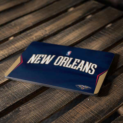 NBA New Orleans Pelicans Jersey Apple MacBook Air Skin