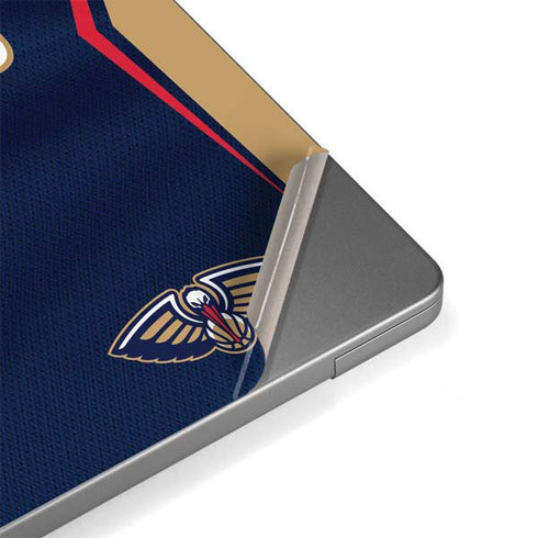 NBA New Orleans Pelicans Jersey MacBook Pro 14in (2021-24) Skin