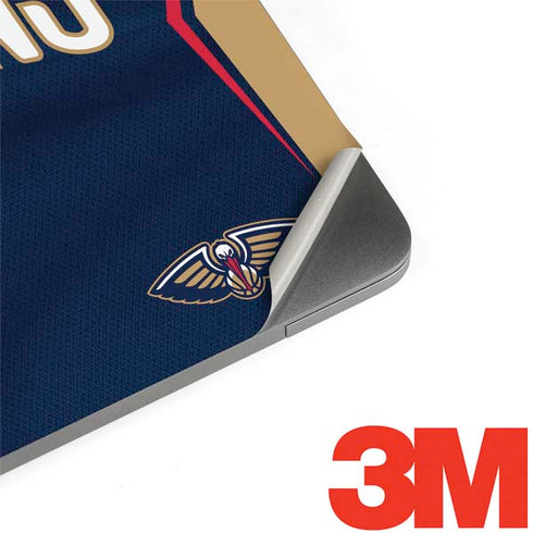 NBA New Orleans Pelicans Jersey MacBook Skins