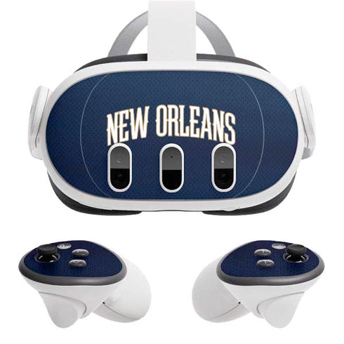 NBA New Orleans Pelicans Jersey Meta Quest 3 Skin