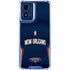 NBA New Orleans Pelicans Jersey Moto G 5G (2024) Clear Case